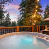 Cabañas frente al lago Big Bear