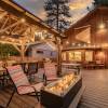 Cabañas frente al lago Big Bear