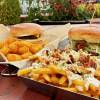 Hamburguesas y cervezas Fire Rock