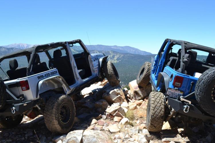 The views are incredible along off-road Jeep excursions