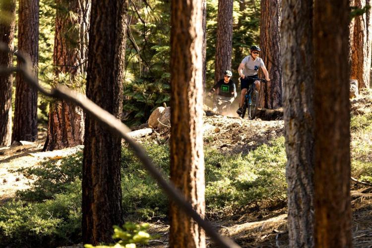 La bicicleta de montaña es una actividad muy popular en primavera