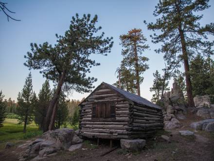 Cabaña del pastor en el lago Bluff de Big Bear