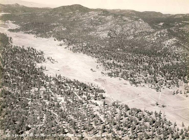 Foto histórica de Yuhaaviat, el nombre indígena de Big Bear Lake.