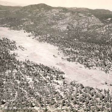 Foto histórica de Yuhaaviat, el nombre indígena de Big Bear Lake.